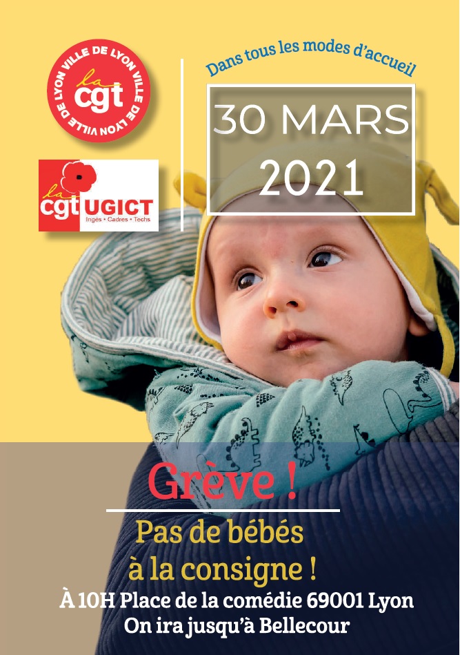 Greve Et Manifestations Le 30 Mars 21 10h A Lyon Place De La Comedie Cgt Ville De Lyon